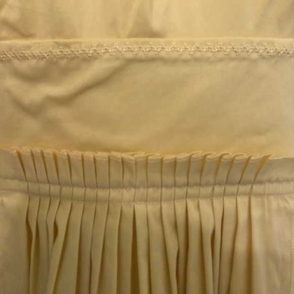 BCBG VTG Butter Yellow Sleeveless Cocktail Dress Size 0 - Picture 7 of 9